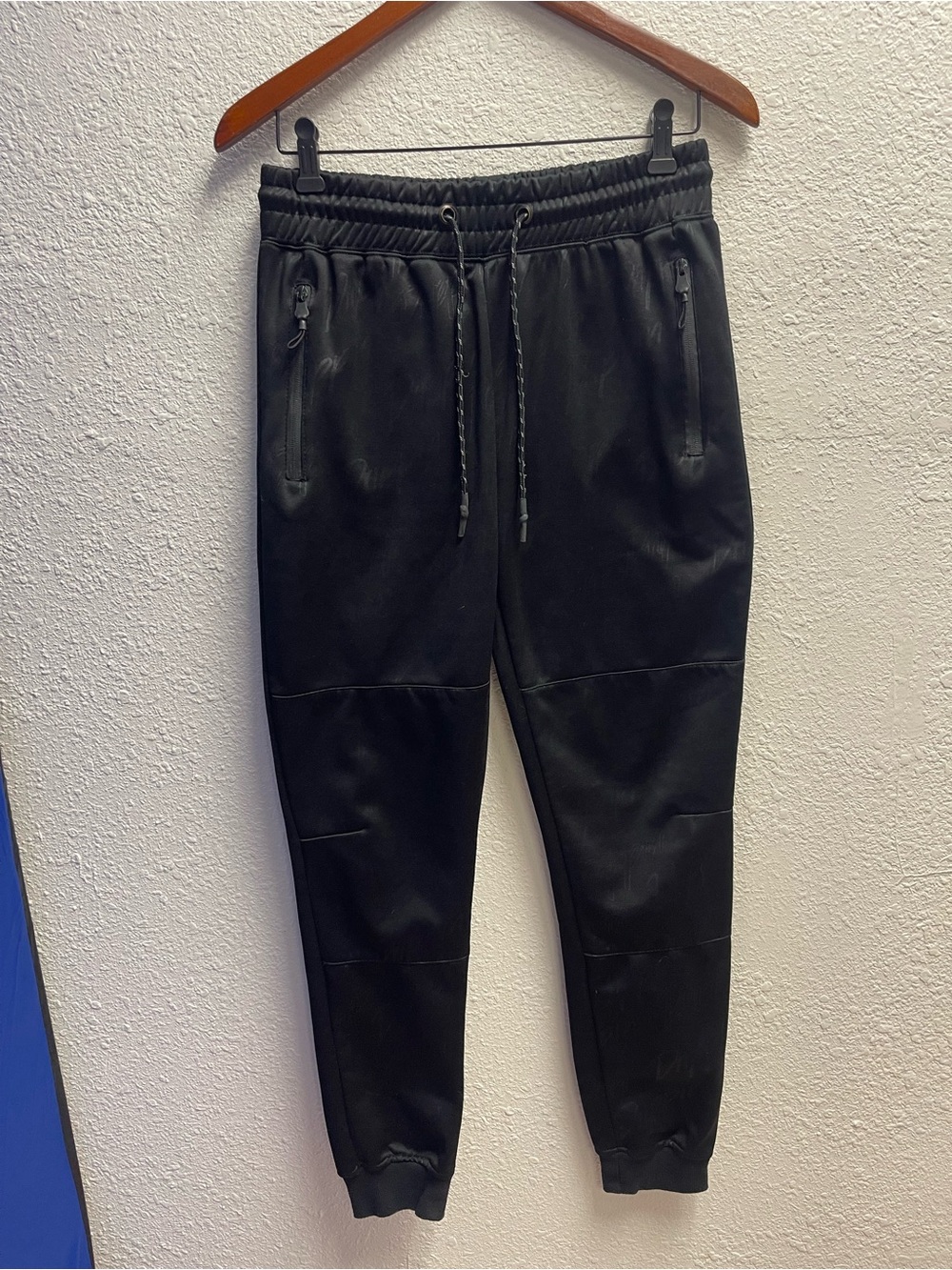 Spyder Men’s Black Zip-Pocket Drawstring Joggers